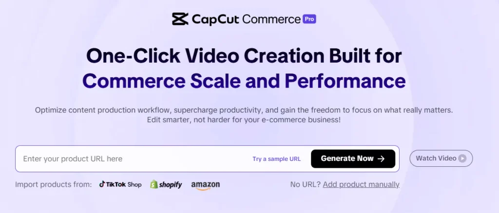 Commerce PRO homepage